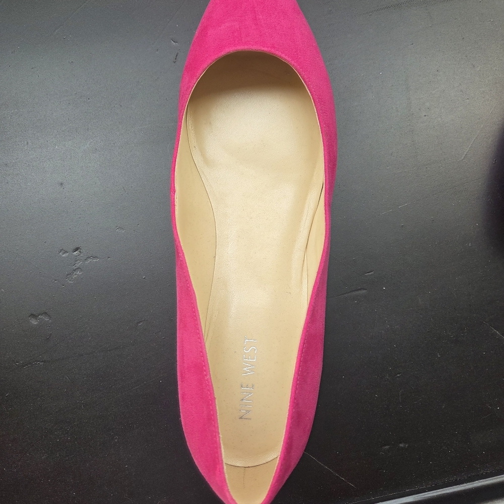 Nine West Vibrant Pink Loafers